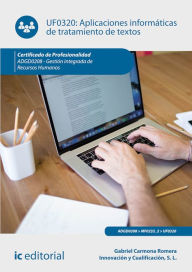 Title: Aplicaciones informáticas de tratamiento de textos. ADGD0208, Author: Gabriel Carmona Romera