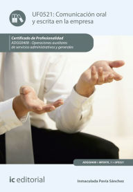 Title: Comunicación oral y escrita en la empresa. ADGG0408, Author: Inmaculada Pavía Sánchez