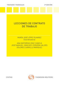 Title: Lecciones de contrato de trabajo, Author: Dolores Carrillo Márquez