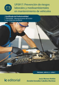 Title: Prevención de riesgos laborales y medioambientales en mantenimiento de vehículos. TMVG0409, Author: Jesús Moreno Roldán