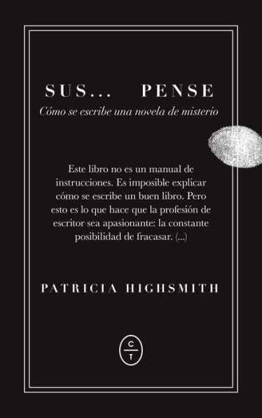 Sus... pense: Cómo se escribe una novela de misterio