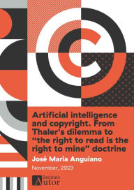 Title: Artificial intelligence and copyright. From Thaler's dilemma to 