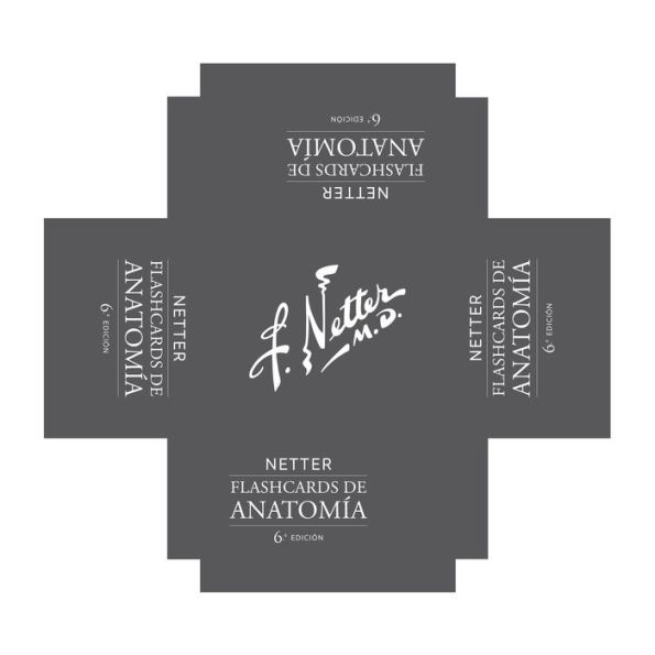 Netter. Flashcards de anatomía