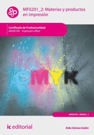 Title: Materias y productos en impresión. ARGI0109, Author: Aida Gómez Galán