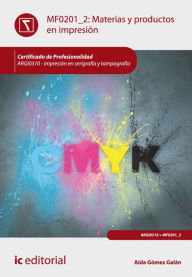 Title: Materias y productos en impresión. ARGI0310, Author: Aida Gómez Galán