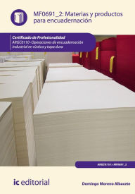 Title: Materias y productos para encuadernación. ARGC0110, Author: Domingo Moreno Albacete