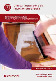 Title: Preparación de la impresión en serigrafía. ARGI0310, Author: Isabel Rodrigo Martín