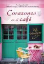 Corazones en el cafe