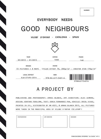 Aranau Blanch: Everybody Needs Good Neighbours