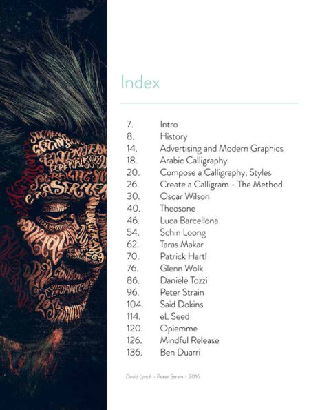 Words into Shapes: The Graphic Art of Calligram