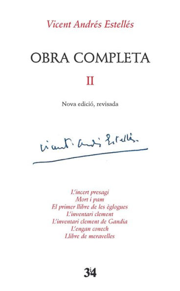 Obra completa, 2