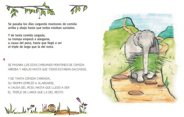 Trompa Larga: En letra MAYÚSCULA y de imprenta