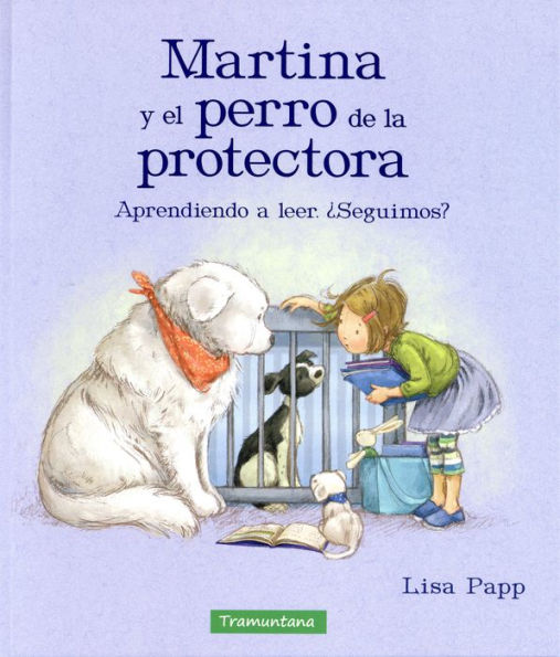 Martina y el perro de la protectora