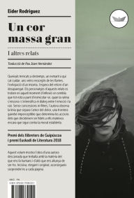 Title: Un cor massa gran, Author: Eider Rodriguez