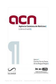 Title: Llibre d'estil de l'ACN, Author: Anna Regàs Nogué