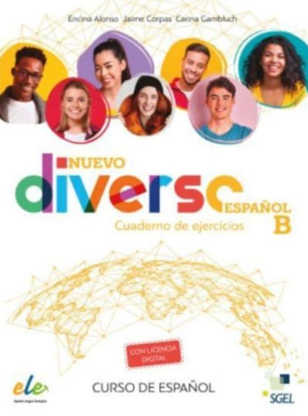 Nuevo Diverso: Cuaderno de ejercicios Espanol B + licencia digital (B1-B2)