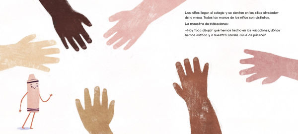 Color carne. Un cuento sobre el racismo y el valor de la diversidad / Flesh Color