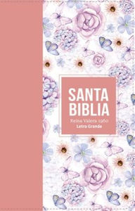 Ebook kostenlos epub download Biblia RVR 1960 Letra Grande Tamaño Manual Símil Piel Rosa Claro( Bible RVR 1960 Large Print Handsize LeatherLike Butterfly Light Pink (Spanish Edition) 9788418853227  (English literature) by Reina Valera 1960