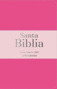 Free e book downloads pdf Biblia RVR 1960 Letra Grande Tamaño Manual Tricolor Rosa Oscuro Rosa Claro con Cierre e Índice (Bible RVR 1960 Large Print Handsize LeatherLike Tricolor Dark Pink, Light Pink Indexed with Zipper (Spanish Edition) 9788418853357