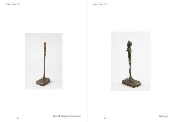 Rui Chafes and Alberto Giacometti: Gris, vide, cris