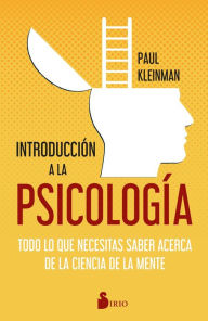 Free downloading ebook Introducción a la psicología by Paul Kleinman (English literature)