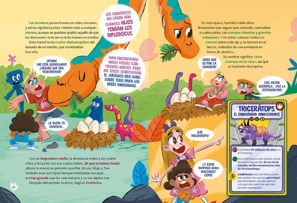 Los dinosaurios y la prehistoria (Supergenios. ¿Qué quieres saber?) / Dinosaurs and Prehistoric. Super Geniuses. What Do You Want to Know?