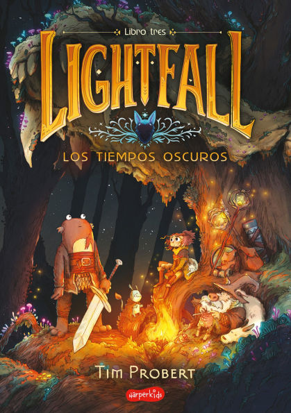 Lightfall: Los tiempos oscuros (Libro 3) (Lightfall: The Dark Times - Spanish Ed