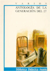 Title: Antologia de la Generacion Del 27, Author: Varios