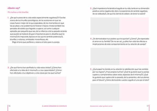 El amor verdadero se construye. Diario de ejercicios para cultivar el amor y fortalecer la relación / Building True Love. A Journal
