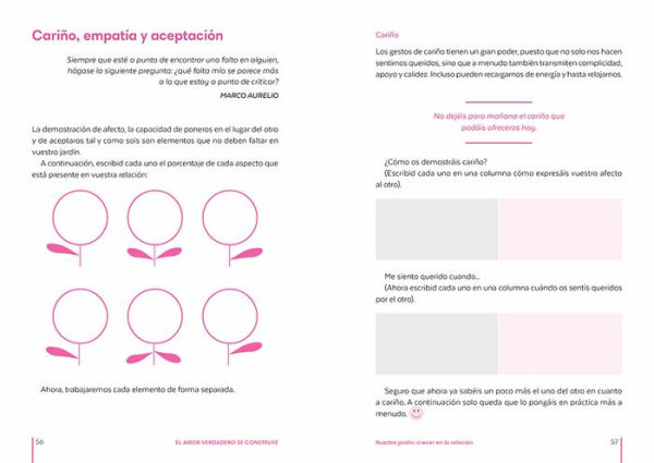 El amor verdadero se construye. Diario de ejercicios para cultivar el amor y fortalecer la relación / Building True Love. A Journal