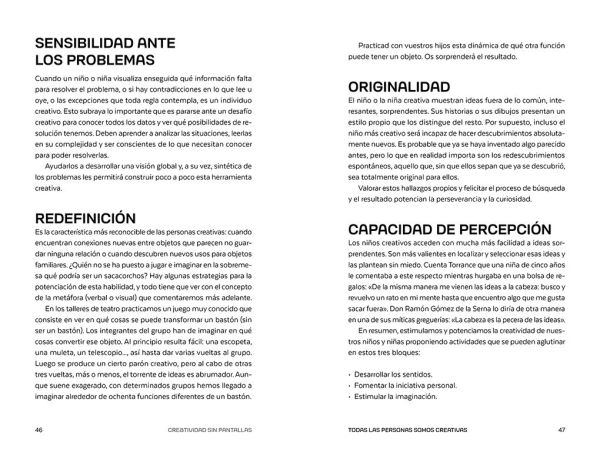 Creatividad sin pantallas / Screens-Free Creativity