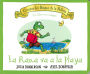 La rana va a la playa