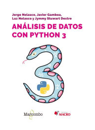 Title: Análisis de datos con Python 3, Author: Javier Gamboa Cruzado