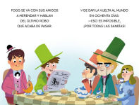 Alternative view 2 of PHONICS IN SPANISH-Aprende a leer con Verne: La vuelta al mundo en 80 días / PHONICS IN SPANISH-Around the World in 80 Days