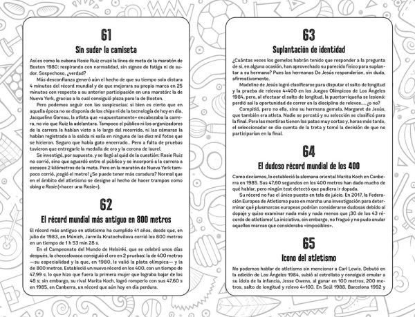 365 curiosidades increíbles sobre el deporte / Incredible Facts About Sports