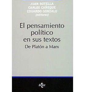 Pensamiento Politico En Sus Textos - de Platon a M