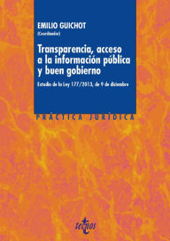 Title: Transparencia, Acceso a la Información Pública y Buen Gobierno, Author: Emilio Guichot Reina