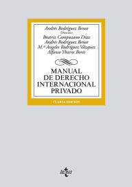 Title: Manual de Derecho Internacional privado, Author: Andrés Rodríguez Benot