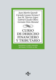 Title: Curso de Derecho Financiero y Tributario, Author: Juan Martín Queralt