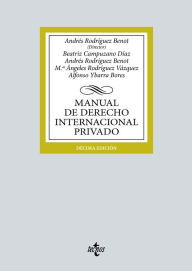 Title: Manual de Derecho Internacional privado, Author: Andrés Rodríguez Benot