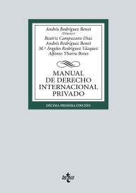 Title: Manual de Derecho Internacional privado, Author: Andrés Rodríguez Benot