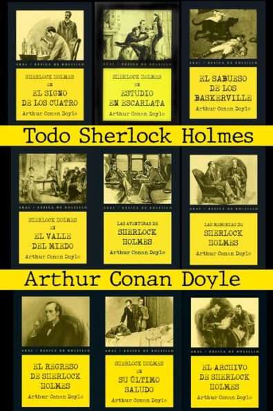 Pack Sherlock Holmes. Obra completa: Todas las novelas y relatos del más famoso detective