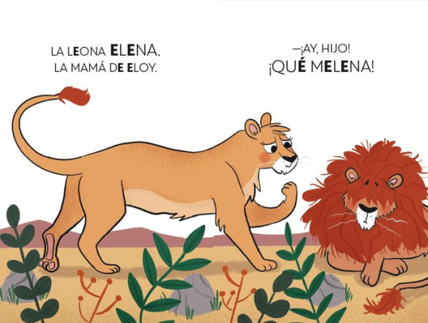 PHONICS IN SPANISH - El león desmelenado no se come ni un bocado / The Dishevele d Lion Does Not Eat a Single Bite. The Letters Dragon 2