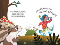 Alternative view 2 of PHONICS IN SPANISH-Un duende, un dragón y un problema ¿con solución? / An Elf, a Dragon, and a Problem... With a Solution? The Letters Dragon 3