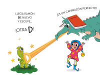 Alternative view 3 of PHONICS IN SPANISH-Un duende, un dragón y un problema ¿con solución? / An Elf, a Dragon, and a Problem... With a Solution? The Letters Dragon 3
