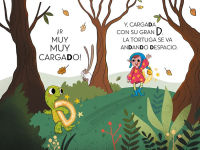 Alternative view 4 of PHONICS IN SPANISH-Un duende, un dragón y un problema ¿con solución? / An Elf, a Dragon, and a Problem... With a Solution? The Letters Dragon 3