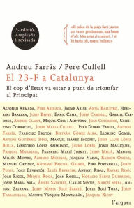 Title: El 23 F a Catalunya, Author: Andreu Farras Calatayud