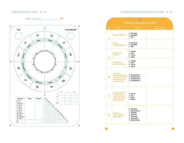 Cómo leer tu carta astral/ How to Read Your Birth Chart