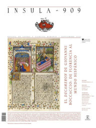 Title: El Decameron de Giovanni Boccaccio: de Florencia al mundo hispánico: (Ínsula n° 909, septiembre de 2022), Author: AA. VV.