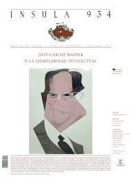 Title: José-Carlos Mainer o la ejemplaridad intelectual (Ínsula n° 934, octubre 2024), Author: AA. VV.